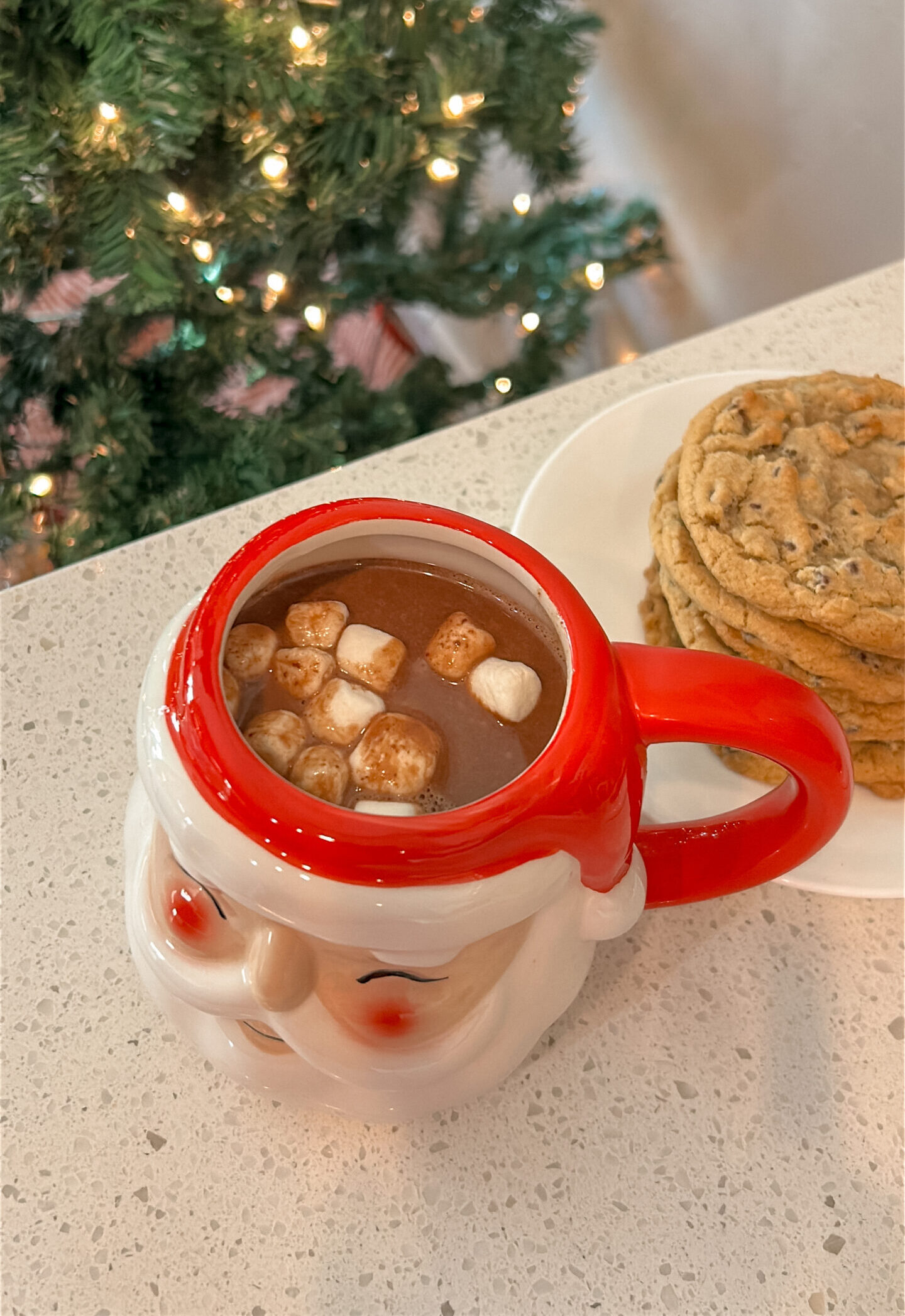 Rich & Creamy Peppermint Hot Chocolate From Scratch for Winter